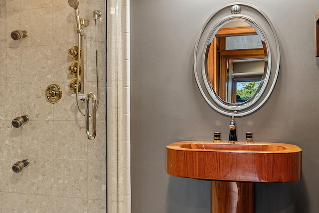 5788 M 63, Coloma, MI 49038 - full bathroom featuring a tile shower