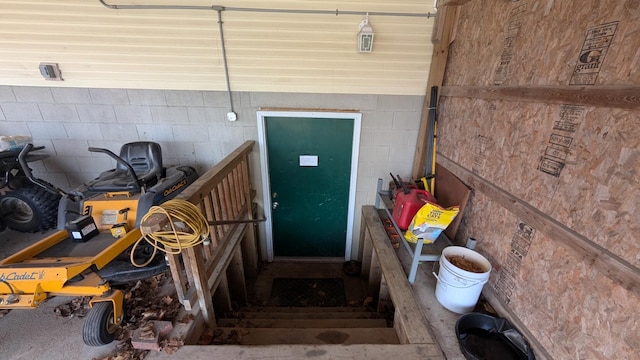 view of exterior entry