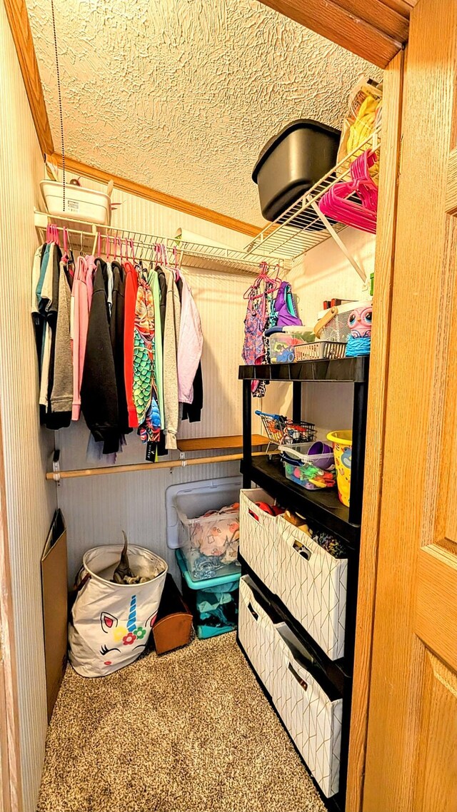view of storage room