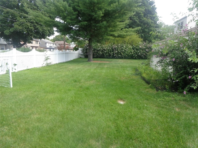 1353 N Gulley Rd, Dearborn Heights, MI 48127 - view of yard with fence