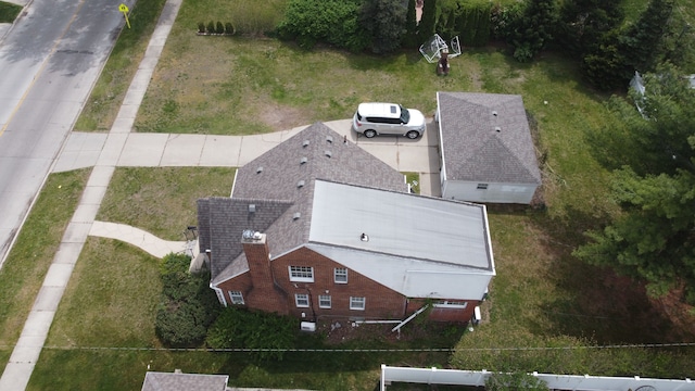 1353 N Gulley Rd, Dearborn Heights, MI 48127 - birds eye view of property