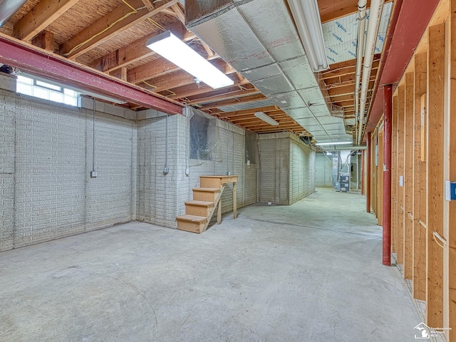 3158 Lennox Ct, Lambertville, MI 48144 - unfinished basement featuring heating unit