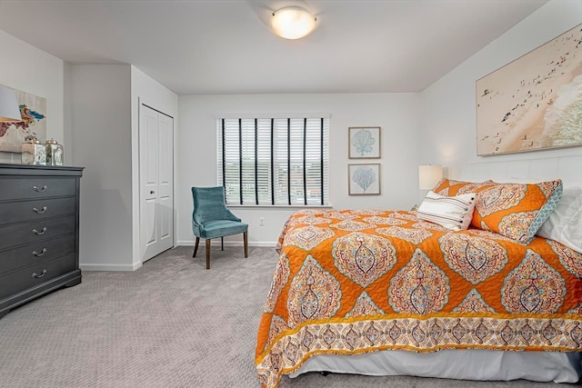 1737 Merrick St # 12, Detroit, MI 48208 - carpeted bedroom with a closet and baseboards