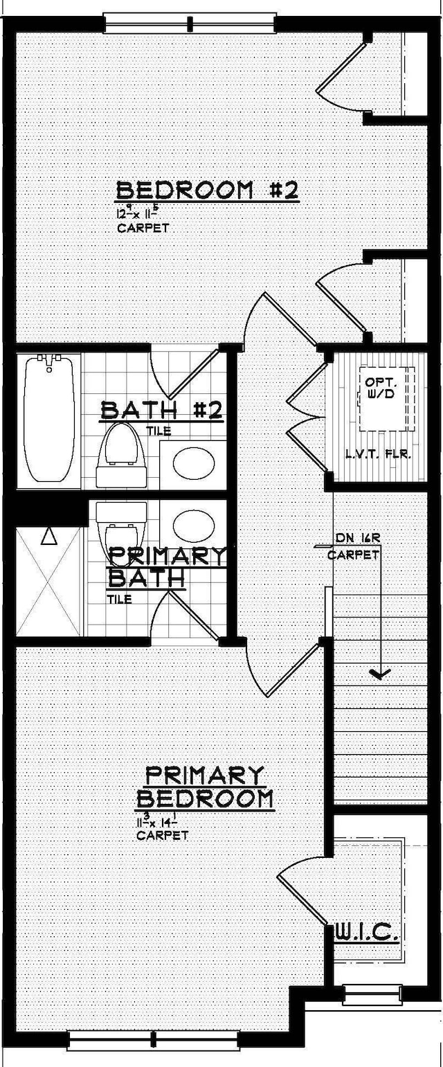 1737 Merrick St # 12, Detroit, MI 48208 - floor plan / room layout