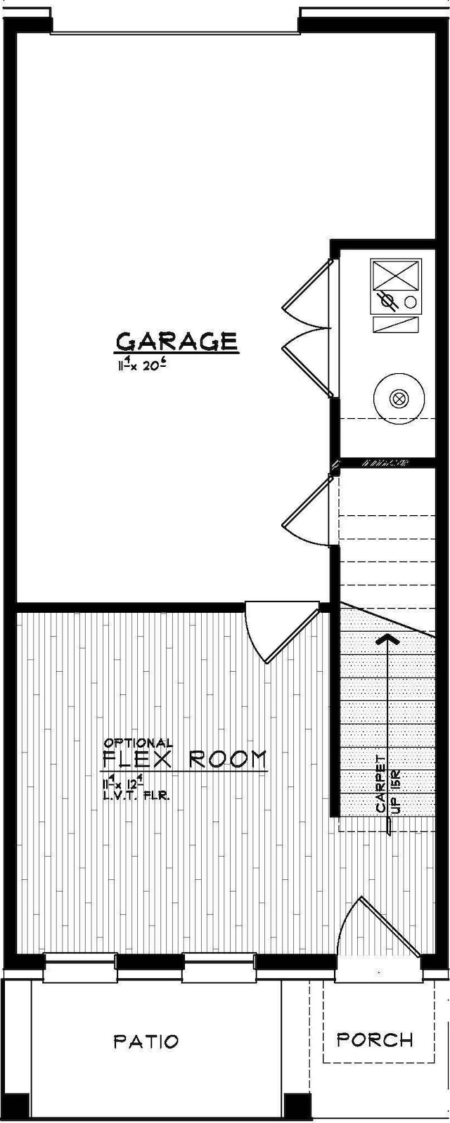 1737 Merrick St # 12, Detroit, MI 48208 - property floor plan