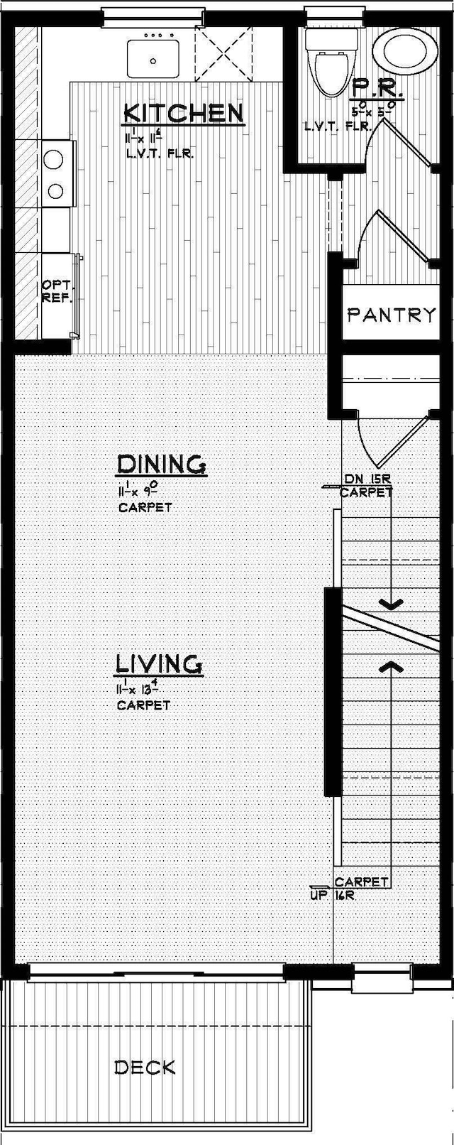 1737 Merrick St # 12, Detroit, MI 48208 - property floor plan
