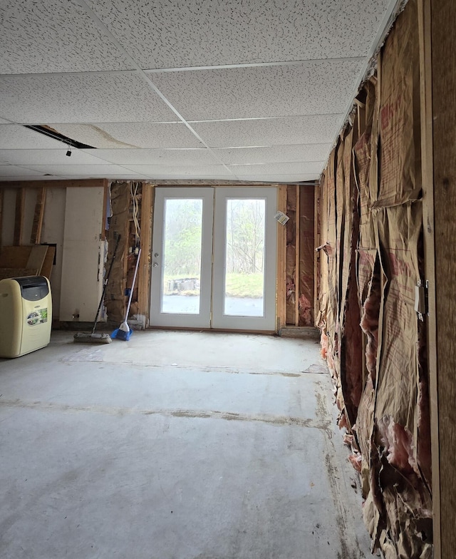 2401 Schippers Ln, Kalamazoo, MI 49048 - interior space featuring a drop ceiling