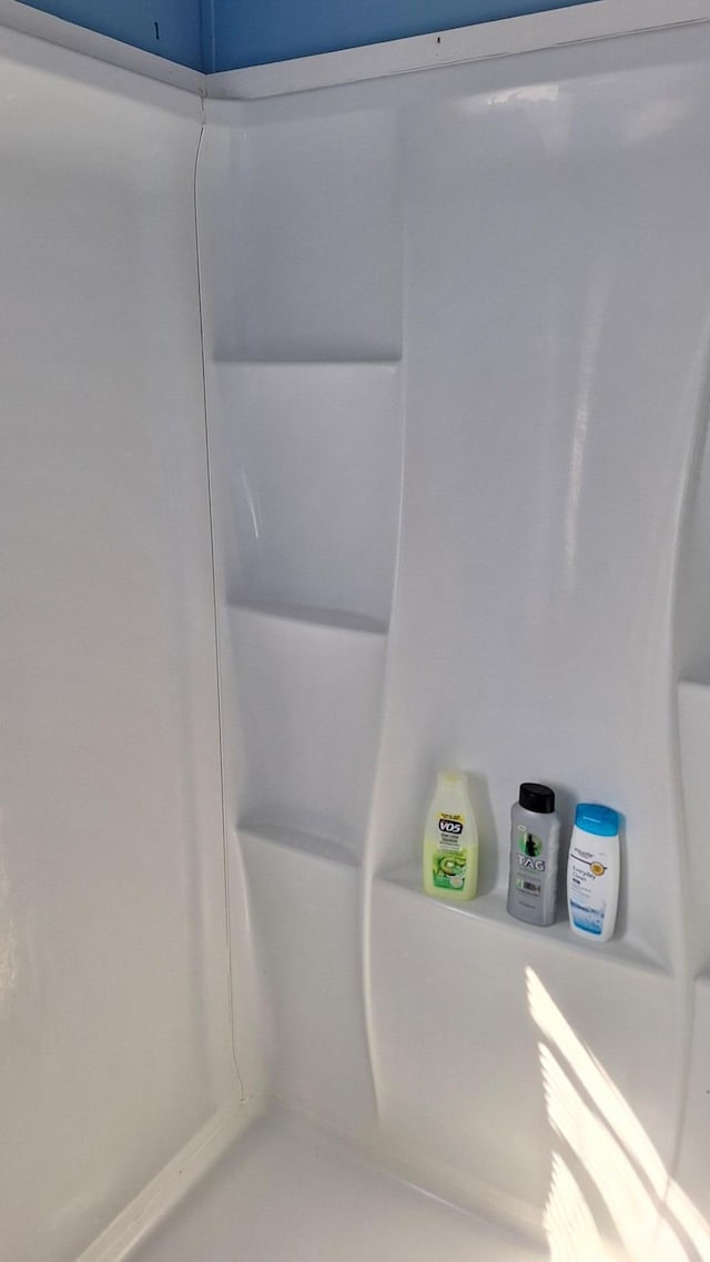 room details with a shower