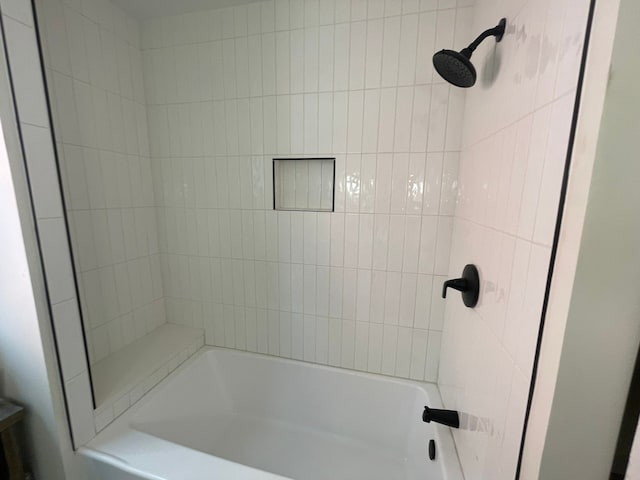 full bath with bathing tub / shower combination