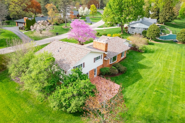 aerial view