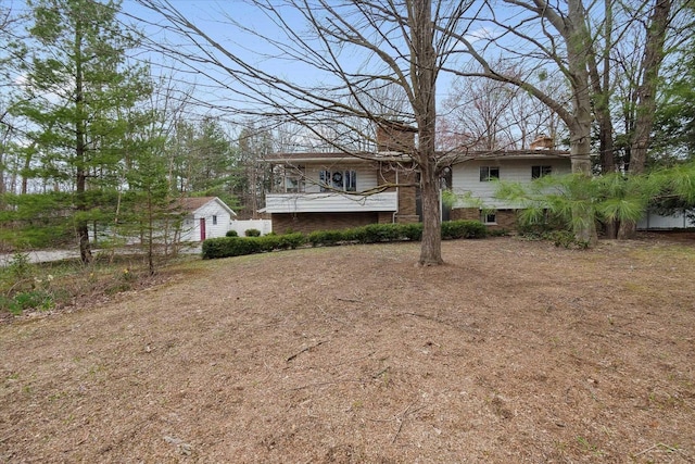 view of yard