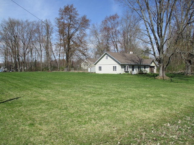 view of yard