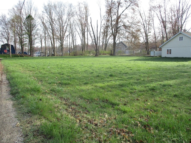 view of yard
