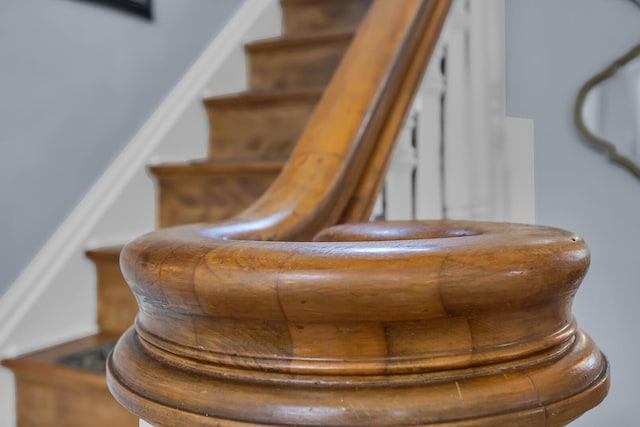 view of stairs