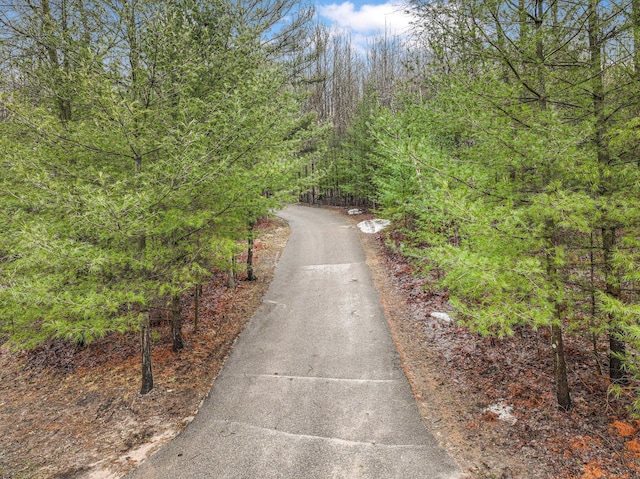 view of road