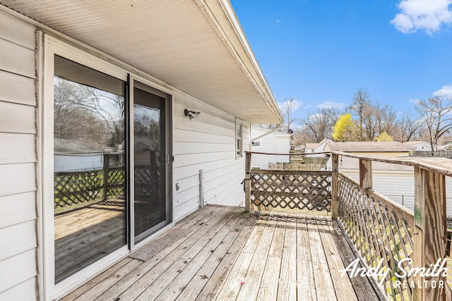 3817 Boone Ave SW, Wyoming, MI 49519 - view of wooden terrace