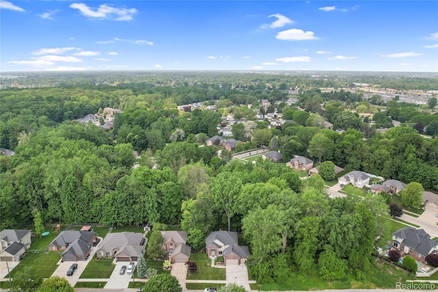 50477 Edith St, Chesterfield, MI 48047 - aerial view of property and surrounding area featuring nearby suburban area