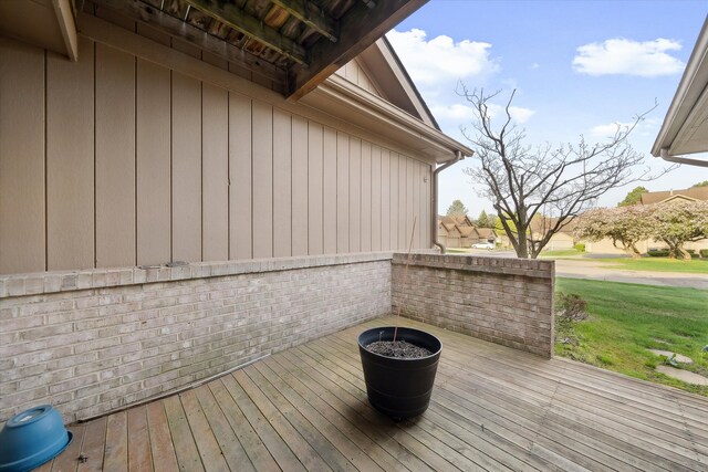 29691 Sierra Pointe Cir, Farmington Hills, MI 48331 - view of wooden deck