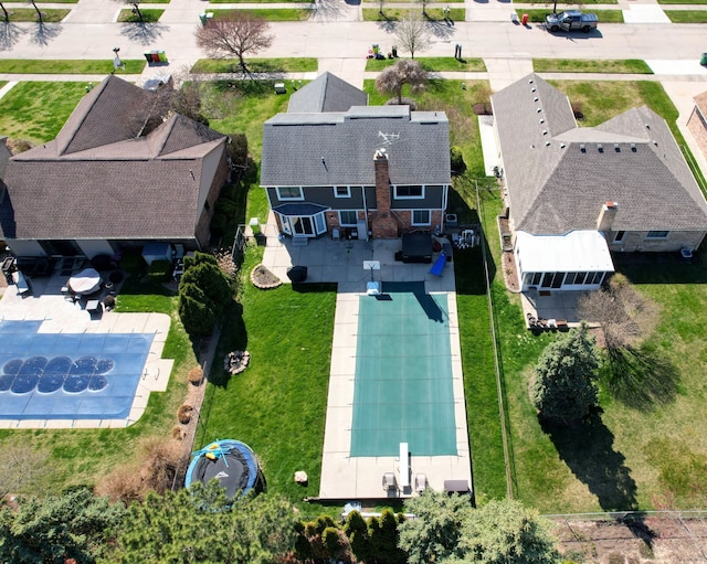 aerial view