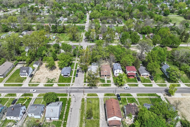 203 E Stewart Ave, Flint, MI 48505 - aerial view of property's location featuring nearby suburban area
