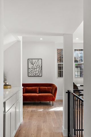 2423 Chicago Blvd, Detroit, MI 48206 - living area with recessed lighting and light wood-style floors