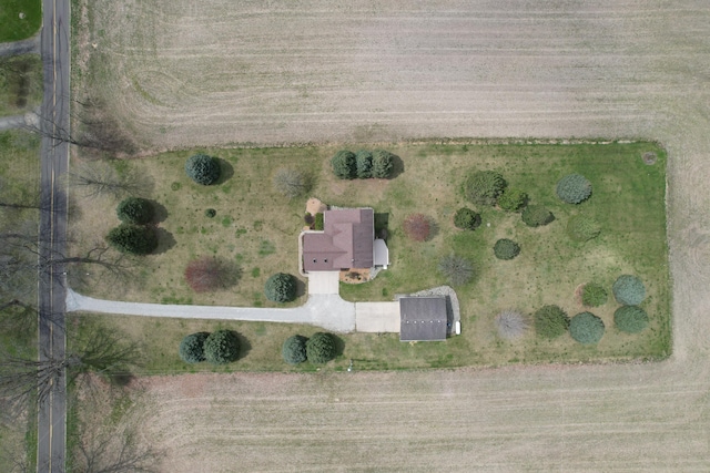 1414 Plains Rd, Leslie, MI 49251 - bird's eye view