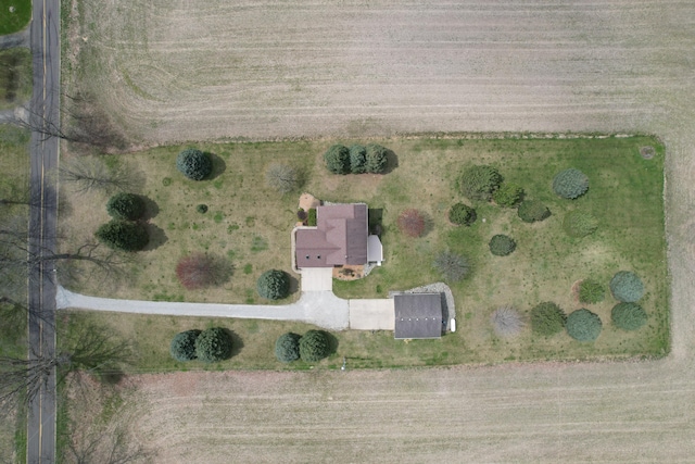 1414 Plains Rd, Leslie, MI 49251 - drone / aerial view