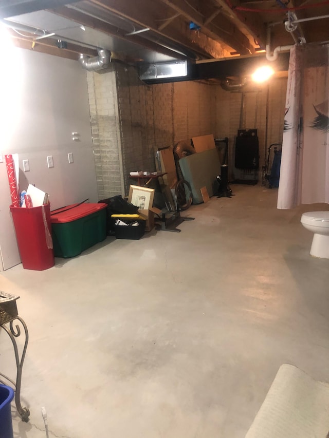 1130 Andover Cir, Commerce Twp, MI 48390 - view of unfinished basement