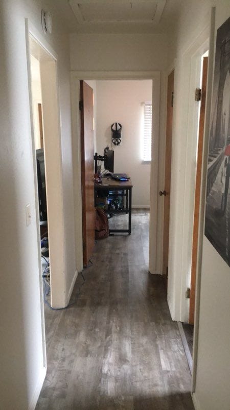 508 Lexington Ave, East Lansing, MI 48823 - corridor with wood finished floors