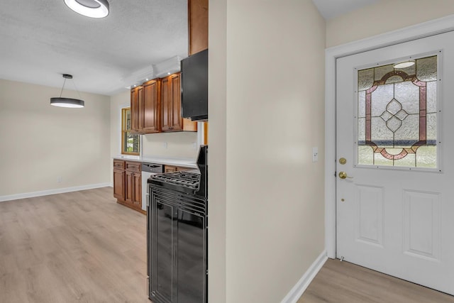 9315 Kingsley Dr, Onsted, MI 49265 - entryway with light wood-style flooring and baseboards