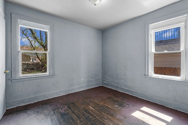 15374 Birwood St, Detroit, MI 48238 - unfurnished room featuring baseboards and wood-type flooring