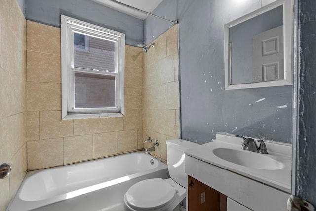 15374 Birwood St, Detroit, MI 48238 - full bathroom featuring toilet, bathtub / shower combination, and vanity