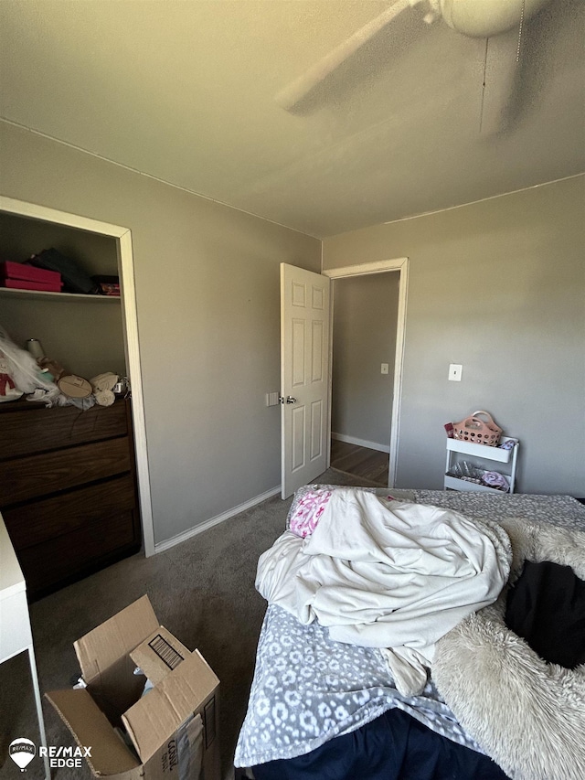 1934 Basil Ln, Flint, MI 48504 - carpeted bedroom featuring a closet and baseboards