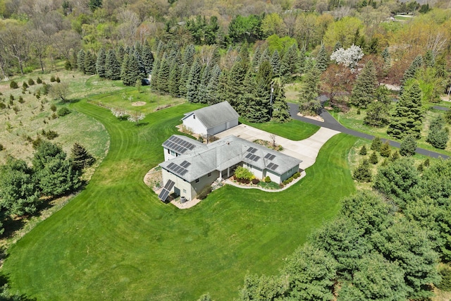 5480 Kensington Rd, Brighton, MI 48114 - bird's eye view of a heavily wooded area