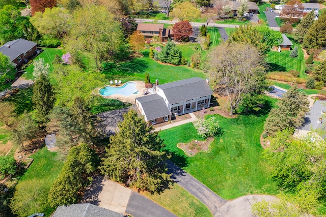 drone / aerial view