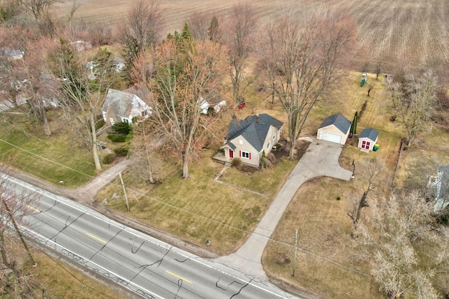 1743 Midland Rd, Bay City, MI 48706 - overview of rural landscape