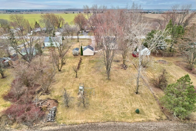 1743 Midland Rd, Bay City, MI 48706 - aerial view of property's location with rural landscape