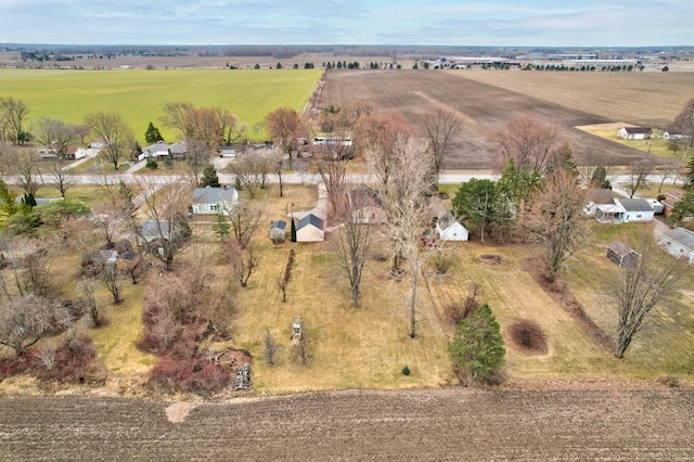 1743 Midland Rd, Bay City, MI 48706 - aerial view of property and surrounding area with rural landscape