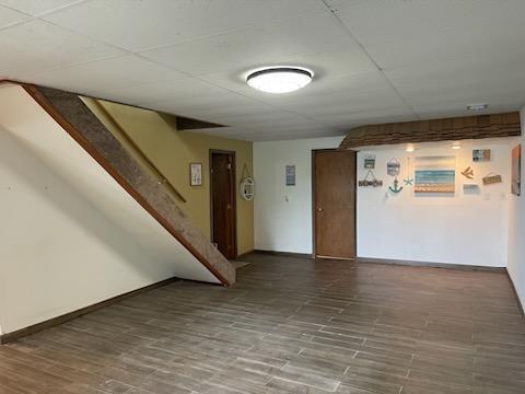 9015 Kingsley Dr, Onsted, MI 49265 - interior space featuring wood finished floors and baseboards