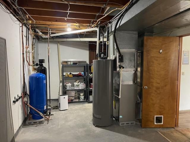 9015 Kingsley Dr, Onsted, MI 49265 - utilities with water heater
