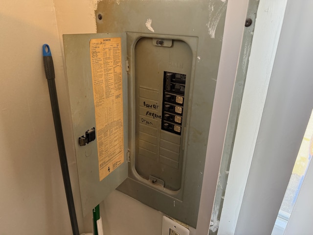 utilities featuring electric panel