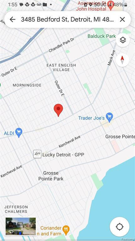 map location