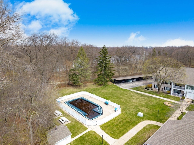 aerial view