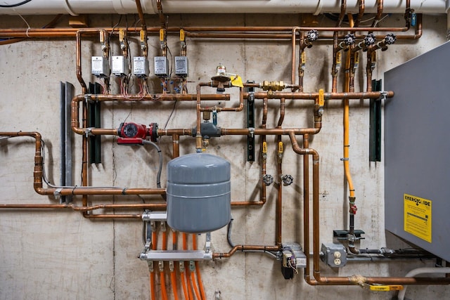 view of utility room