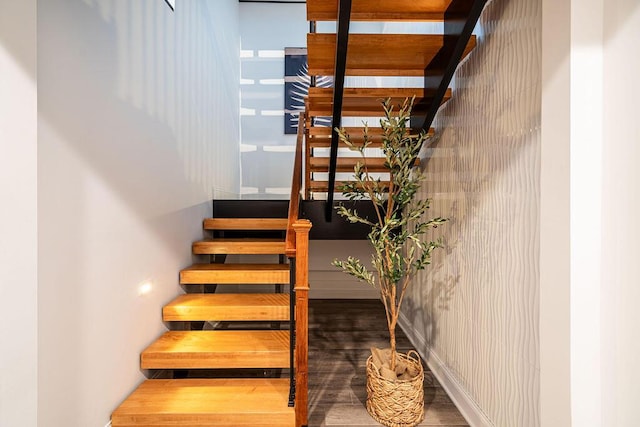 view of stairs