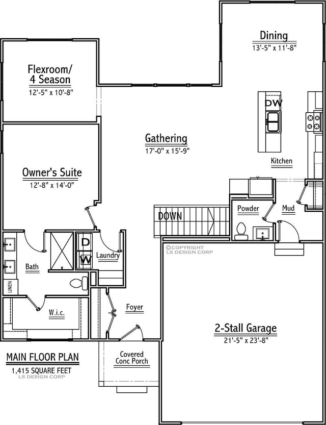 view of layout