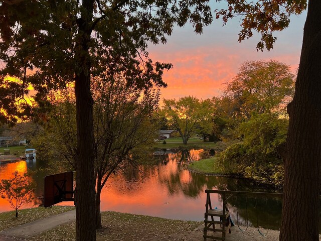 property view of water