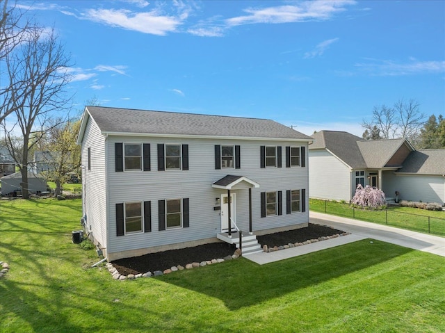251 Dorsey St, Romeo, MI 48065 - colonial inspired home with central AC and a front lawn