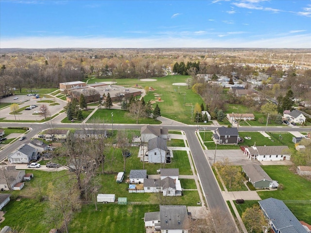251 Dorsey St, Romeo, MI 48065 - aerial view with a residential view