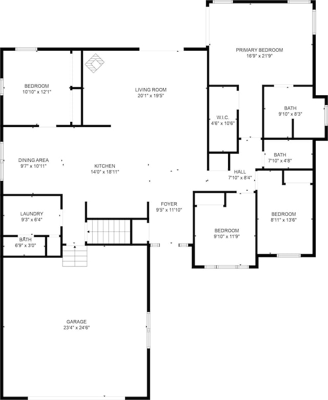 10207 Dodge Rd, Otisville, MI 48463 - view of layout